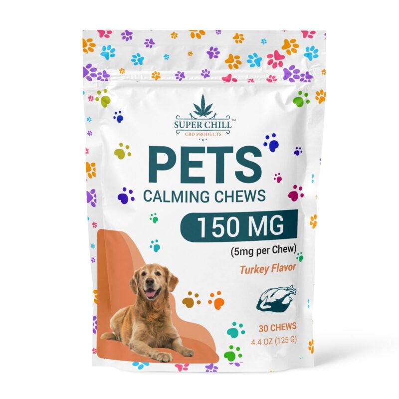 Calming Chews Gummies Pouch For Dog 150mg